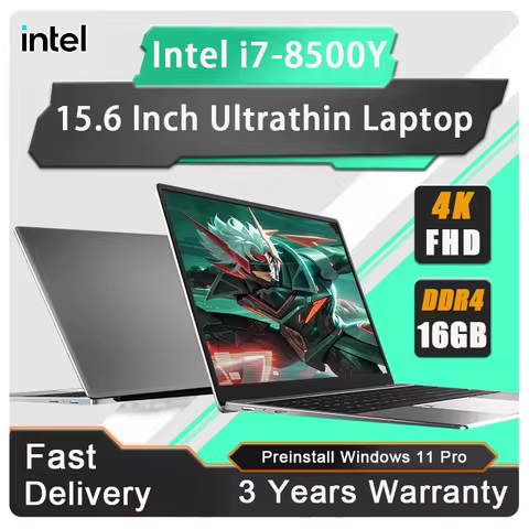 Windows 11 i7 PC Gaming Laptop Intel Core i7 8500Y Laptops 16GB DDR4 1TB SSD Notebook Gamer Computer