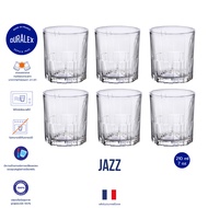 Duralex Jazz tumbler 210 ml เซต 6 ใบ แก้วกาแฟ ชา แก้วน้ำ tempered glass