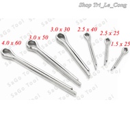 Split latch, lock, safety hole, galvanized screw nut bolt D1.5 D2.5 D3.0 D4.0 D3 D4 4mm 5mm 6mm 8mm 