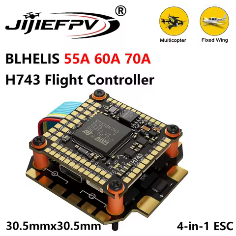 H7V6S H7 V6 V6S PLUS FC Stack/Flytower Flight Controller Board Barometer OSD 55A 60A 70A ESC for FPV