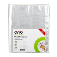 ซองถนอมเอกสาร 11 รู A4 (200 ซอ ONE