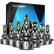 Novsight- N97 H4 H7 H11 9005 9006 Car LED  60000LM  6500K 240W