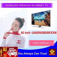 New Arrival Samsung 65”NU8000 SMART 4K PREMIUM UHD TV+ FREE Bracket +HDMI cable