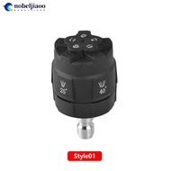 NOBELJIAOO 5 In 1 Car Washer Spray Nozzle High Pressure Washing Nozzle 1/4 Quick Connector Rotating 