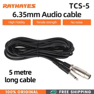RAYHAYES 3.5/6.5mm Male to 3-Pin XLR Female Audio Cable - Available in 2.3M/ 5M Lengths