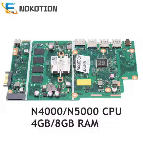 for ASUS X540M A540M X540MA X540MAR PC Motherboard N4000/N5000 CPU 4G/8G RAM 0NB0IR0-MB2200 X540MA M