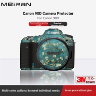 Suitable For Canon 90D Camera Sticker Canon 90D Body Full-inclusive Protective Film 3M Carbon Fiber 