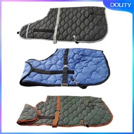 [dolity] Horse Blanket Waterproof Oxford Cloth Winter Sheet with Breathable Lining And Adjustable Le