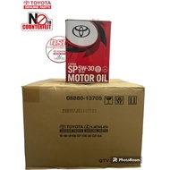 TOYOTA ENGINE OIL SP 5W30 GF-6A 4L JAPAN