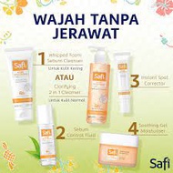 Safi Acne Solution Series (Whip Cleanser 50g&100g, 2in1Cleanser 160ml, Instant Spot Corrector 15g, M