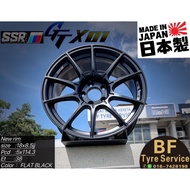 SSR GTX01 made in japan🇯🇵 18x8.5jj 5x114.3  READY STOCK JB