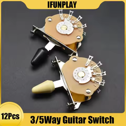 12Pcs 3 way 4 Way 5 Way Electric Guitars Pickup Selector Switch Super Toggle Switch Metal ST SQ Guit