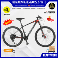 [MFB] 27.5“ MTB Gomax Spark 420 (2x12 Speed) With Hydraulic Disc Brake Mountain Bike + FREE GIFT