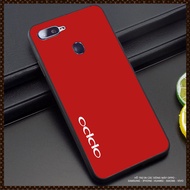 OPPO F1S/F1 PLUS/F3/F3PLUS/F5/F7/F9/F11/F11 PRO PHONE CASE PLAIN COLOR OPPO 2023 LOGO DESIGN