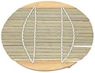 Sum Bamboo Steamer for Blind Length 30 cm for &lt;26.5 cm ASI09530 (Japan Import / Package and Manual are in Japanese)