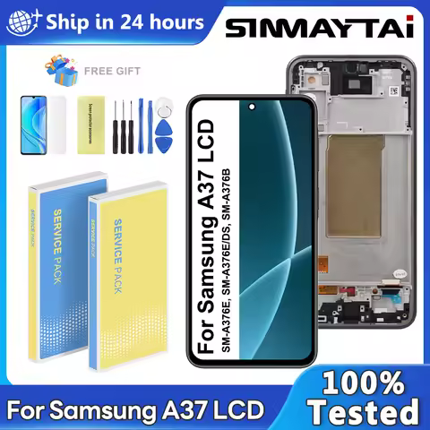 OLED A37 For Samsung A37 5G A376E A376B A376U LCD Display For Samsung A37 5G Lcd Display Digital Tou