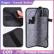 Hair Straightener Storage Bag / Curly Hair Stick Insulation Bag / Felt Mat Curling Iron Cover / Trav