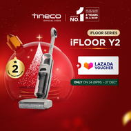 Tineco iFloor Y2 Cordless Floor Washer Wet Dry Vacuum Cleaner | Anti-Tangle | 30 Mins Runtime | Auto