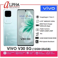 Vivo V30 5G (12GB+256GB) +NTUC Voucher + Free Gift *2 Years Warranty By Vivo*