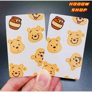 🇸🇬 4.4 WNINIE THE POOH CARD STICKER / POOH EZLINK CARD / CUSTOMISE CARTOON STICKER / DISNEY CARTOON GIFT / STUNDE