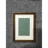 S.a.Frame | / Photo Frame Black & Copper Wood Frame Carved 8R/6R 6R/4R