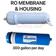 TREATTON RO MEMBRANE FILTER & HOUSING 300GDP  400GDP/ ro system/ ro water/ filter/ ro filter/ househ