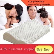 novelle memory pillow 【COD】Soft Neck Pillow Fiber Slow Rebound Memory Foam Pillow