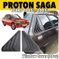 2Pcs Proton Sagalama LMST Mustang Sporty Window Cover Door Visor Cermin Aksesori Accessories