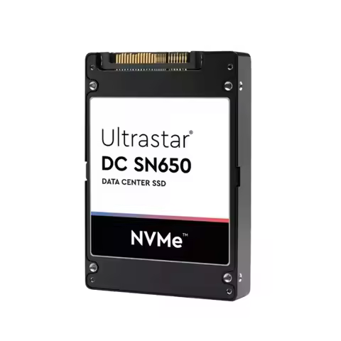 Used interprise SSD Ultrastar DC SN650 15.36TB PCIE4.0 U.2 NVMe 2.5 Inch 6600MB/s Solid State Drive 