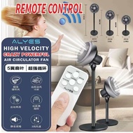 ALYES CRAZY FAN AIR CIRCULATOR FAN WITH REMOTE CONTROL COOLING STRONG WIND