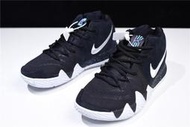 桃子代購～潮品Nike Kyrie 4 EP 黑白 休閒 運動 籃球鞋 943807-002