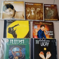 CD Pop MELAYU ROCK UKAYS ILUSI ZAINAL ABIDIN Nassier Wahab Rusdi Ramli LIPANBARA JARI. ORIGINAL