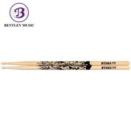Tama O7A-F Rhythmic Fire Series 7A Japanese Oak Drumsticks, Natural