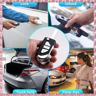 [W Y D H] Car 3 Buttons Key Shell Folding Remote Control Car Key Shell for    VA2 Key Blade Housing 