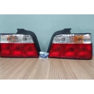 BMW E36 3 Series 1992-1998 Crystal Clear Sedan 4Door tail lights lamp