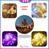 Lampu Tumblr Hias LED 10 Meter + Free Colokan Sambungan Kabel PTT