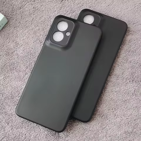 For Moto G55 5G Case G 55 TPU Soft Black Slim Matte Silicone Case for Motorola Moto G55 Back Cover M