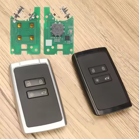 Leo 433MHZ NCF29A1M AES 4A-chip car smart key for Renault Clio 5 Scenic 4 Megane IV Kadjar Koleos Ta