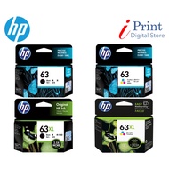 HP 63 / 63XL BLACK / COLOR INK CARTRIDGE [100% ORIGINAL]
