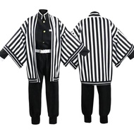 NEW 2025ba Iguro Obanai Kimono Uniform Anime Pruik Cosplay Kostuum Halloween Feest Free shipping