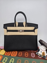Birkin 25 黑銀