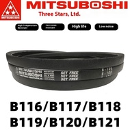 MITSUBOSHI Triangle Belt B116/B117/B118/B119/B120/B121 Belt