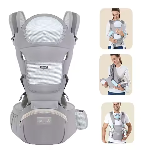 Ergonomic Baby Carrier Backpack Infant Baby Hipseat Carrier Front Facing Ergonomic Kangaroo Baby Wra