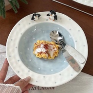 Cute Penguin Plate Ceramic Cute Penguin Plate/ Thick Ceramic