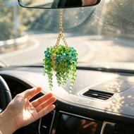 DARNELL Beaded Car Charm, Warm Sunny Succulent Car Charm, Charm Multi-Beaded Sun-Kissed Car Pendant 
