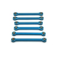 MJX 10208 Metal Turnbuckles Pull Rod Link Rod Steering Rod Set 1/10 RC Car Upgrade Parts Accessories