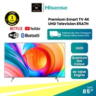 Hisense TV 85" Inch Premium Smart TV 4K UHD HDR Television Televisyen 电视机 85A7K