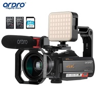 ORDRO HDR-AC5 4K Optical Zoom Camcorder Ultra HD WiFi Live Streaming Video Camera For Vlogging Camer