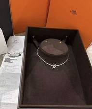 ✨ HERMES Finesse 滿鑽小Q項鍊