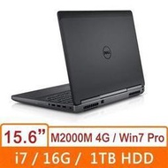 DELL Precision M7510_1 工作站   15.6" FHDM2000M (4G) GDDR5/Win8